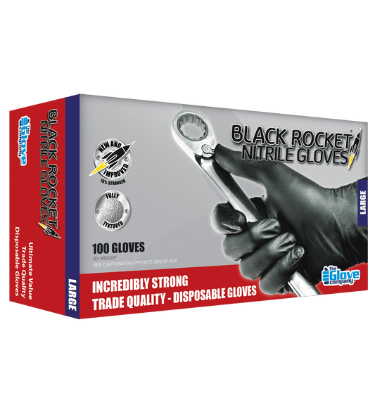 Black Rocket "Nitrile Gloves"