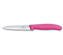 Load image into Gallery viewer, Victorinox &quot;Serrated Paring Knife&quot; - 10cm
