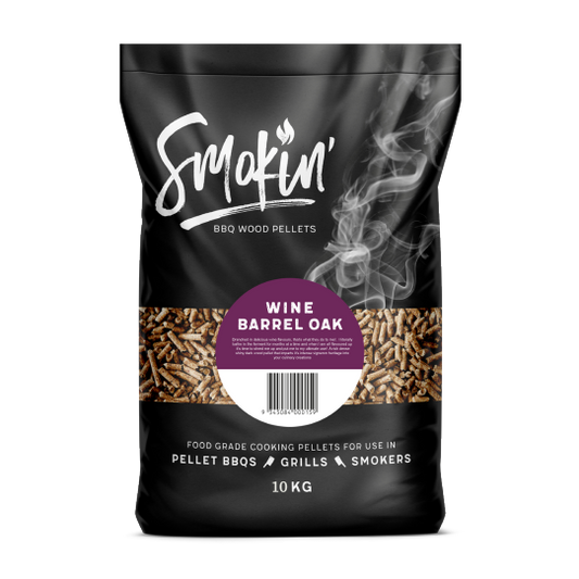 Smokin' BBQ Pellets "Wine Barrel Oak"