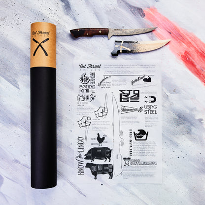 Cut Throat Knives "Boning" 6" Knife