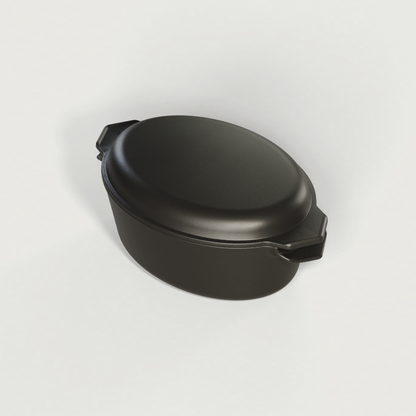 Ironclad "The Old Dutch" 4.5L Double Dutch Oven