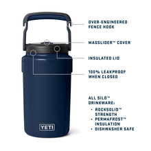 Load image into Gallery viewer, YETI &quot;Silo&quot; Half Gallon Jug w Magslider Straw Cap
