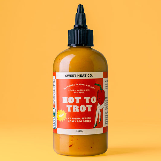 Sweet Heat Co. "Hot to Trot" Honey Mustard  BBQ Sauce