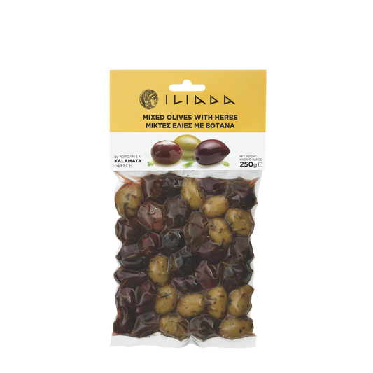 ILIADA "Mixed Olives with Herbs" 250g