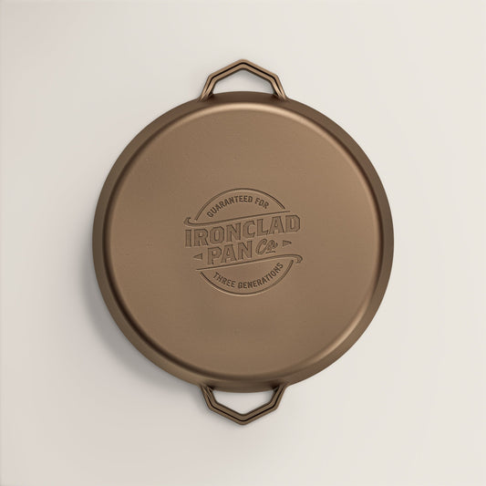 Ironclad "The Grande Legacy Pan" 36cm Seasoned Cast Iron Pan