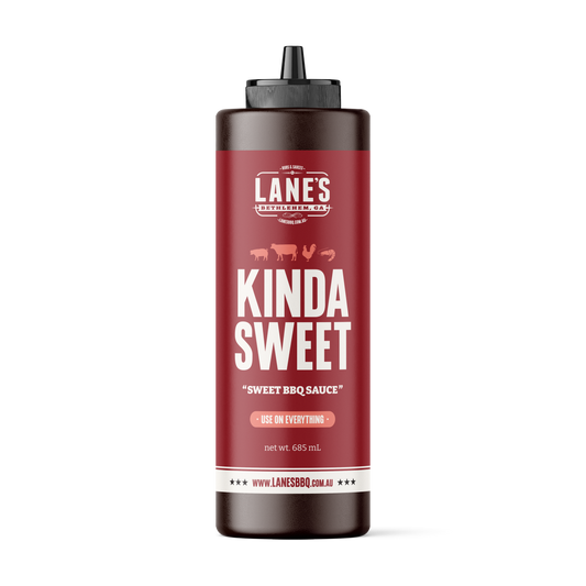 Lanes BBQ "Kinda Sweet" BBQ Sauce