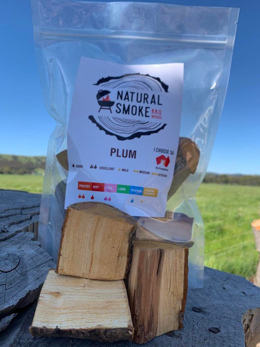 Natural Smoke "Smoking Chunks" - Plum 1kg