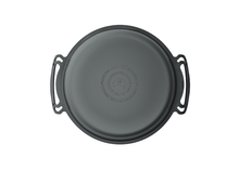 Load image into Gallery viewer, AUS-ION &#39;QUENCHED&#39; 30cm Seasoned Wrought Iron Dual Handle &#39;Bigga&#39; Pan
