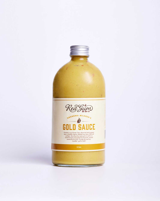 Red Gum BBQ "Grandma Mildred's Gold Sauce" BBQ Sauce