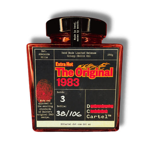 DC Cartel "The Original 1983 EXTRA HOT" Chilli Oil