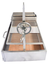 Load image into Gallery viewer, Tagwood BBQ &quot;BBQ25SS&quot; Built-In Santa Maria Argentine Charcoal &amp; Woodfired Parrilla Grill
