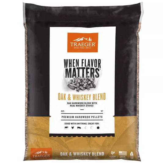 Traeger "Oak & Whiskey Blend" Pellets