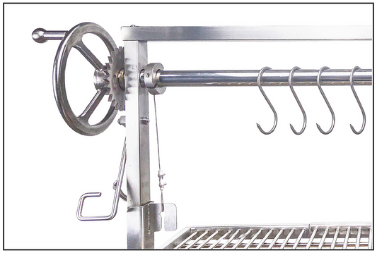 Tagwood BBQ "BBQ06SS" XL Argentine Wood Fire & Charcoal Grill