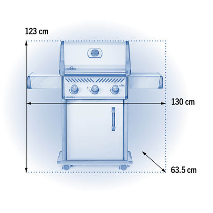 Napoleon "Rogue" PRO 425 SB with Side Burner