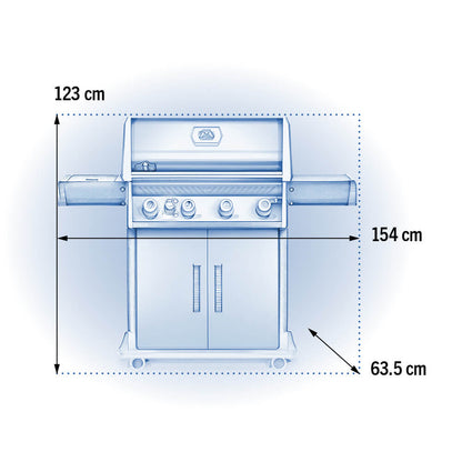 Napoleon "Rogue" PRO 525 SIB with Infrared Side Burner