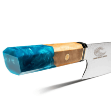 Load image into Gallery viewer, Chef Supply Co.  "Kiritsuke Knife 21cm" Bondi Beach Series
