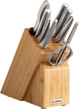 Load image into Gallery viewer, Global &quot;Takashi 8pc Knife Block Set &quot;
