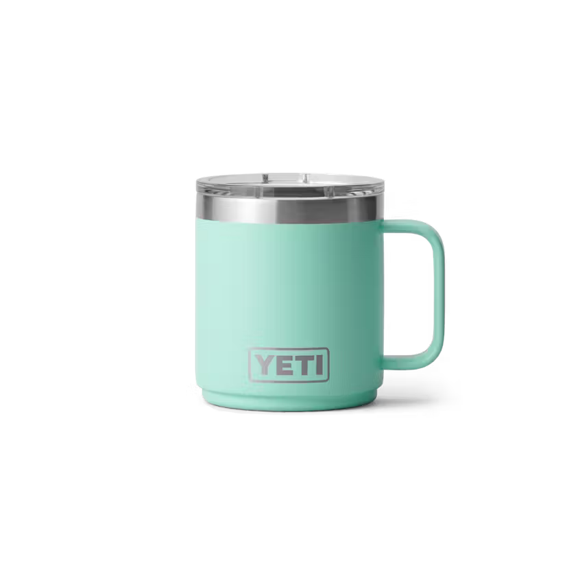 YETI Rambler 10oz (295ml) Ceramic Stackable Mug in Seafoam