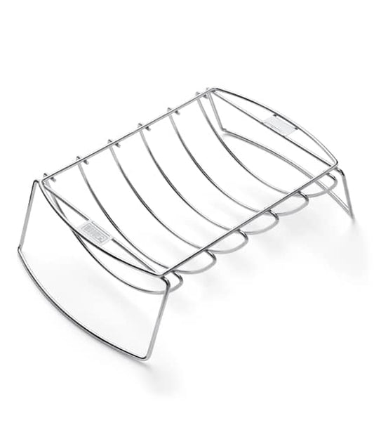Weber "Premium Reversible Rib and Roast Holder"
