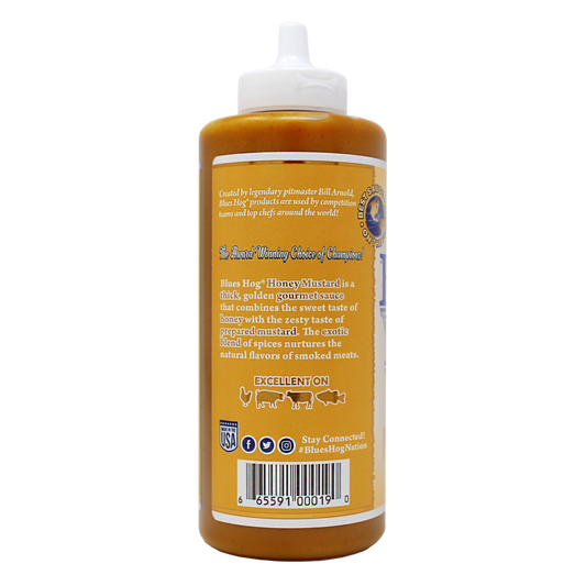 Blues Hog "Honey Mustard" BBQ Sauce - 595g Squeeze Bottle