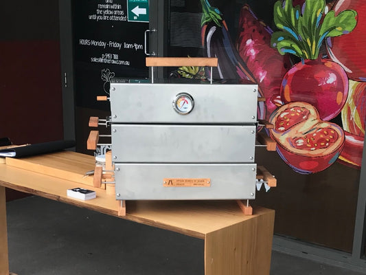 Hibachi Tabo "Classic Hibachi Grill, Extension System & Hood"