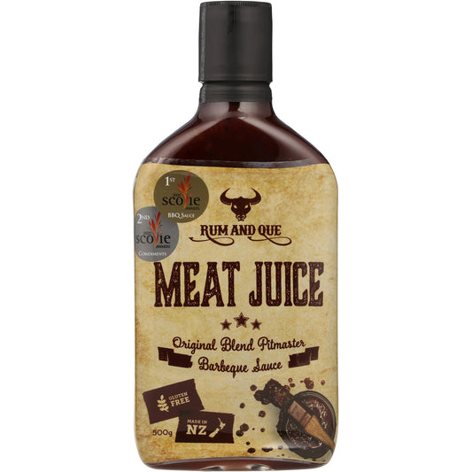Rum and Que "Meat Juice" BBQ Sauce