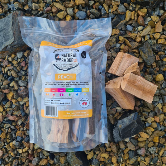 Natural Smoke "Smoking Chunks" - Peach 1kg