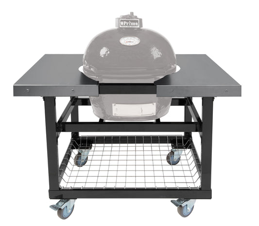 Primo "Cart Base with Basket and Stainless-Steel Side Shelves" - Junior