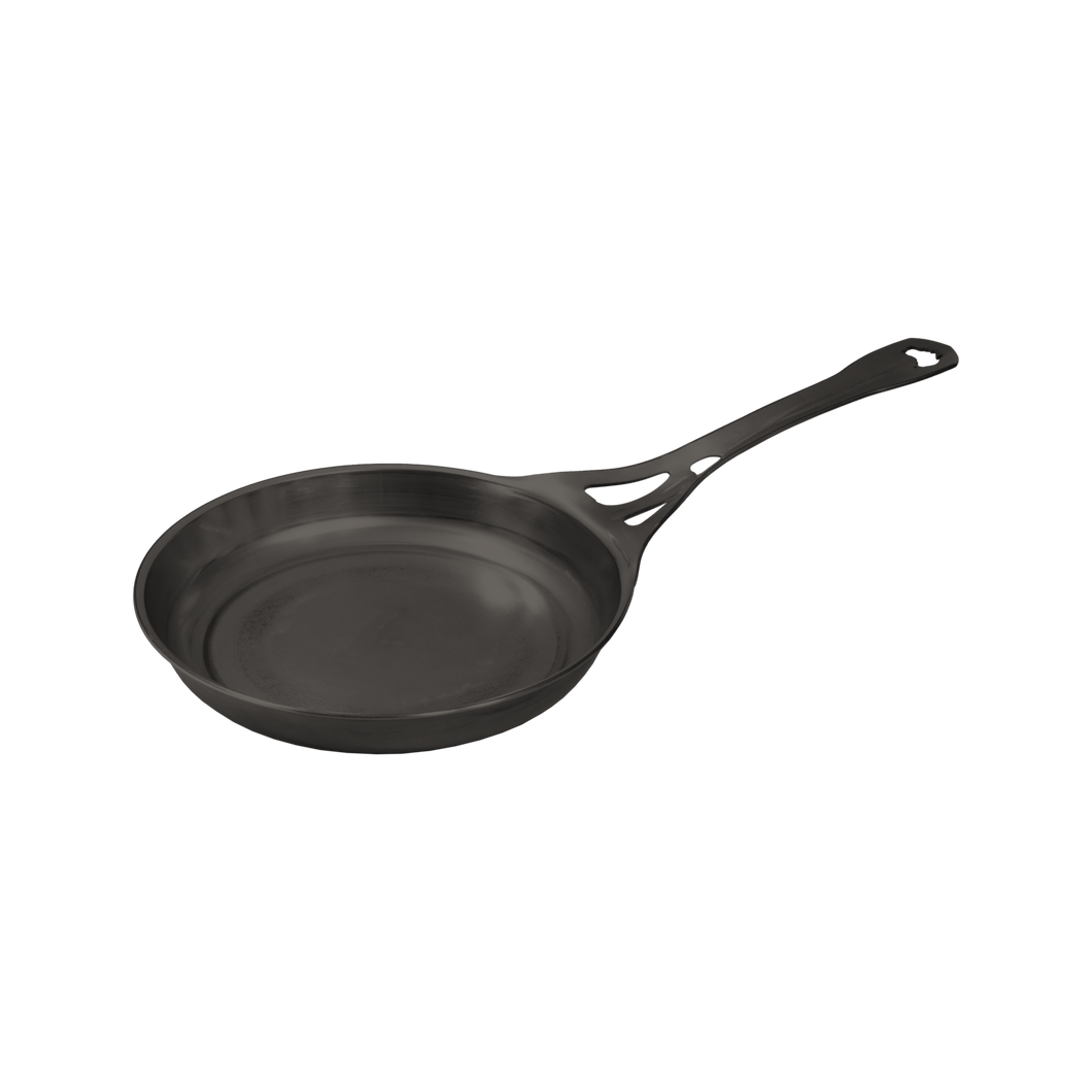 AUS-ION 'QUENCHED' 26cm Seasoned Wrought Iron Frypan