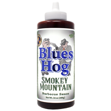 Load image into Gallery viewer, Blues Hog &quot;Smokey Mountain&quot; BBQ Sauce - 680g Squeeze Bottle
