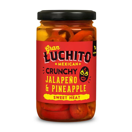 Gran Luchito "Pickled Crunchy Jalapeno & Pineapple" 215g
