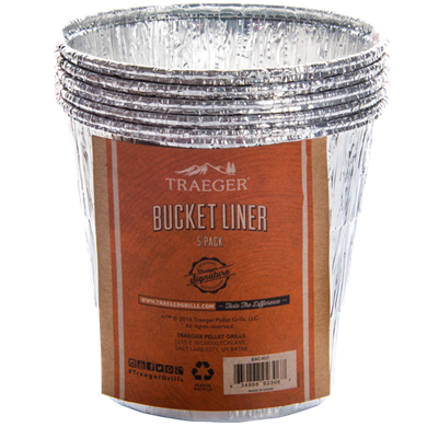 Traeger "Bucket Liner - 5 Pack"
