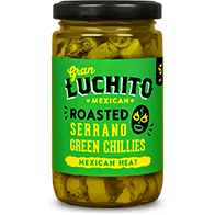 Gran Luchito "Roasted Serrano Green Chillies" 215g