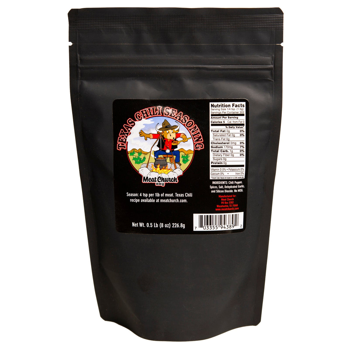 Meat Church "Texas Chili Seasoning"