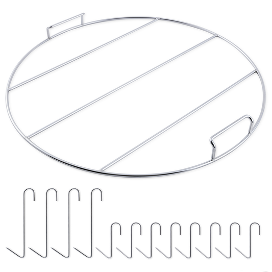 Big Poppa Smokers "Stainless Steel Rib Hanging Rack"