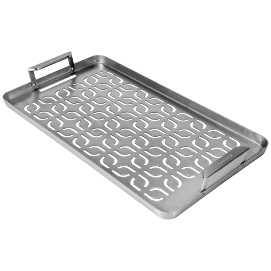 Traeger "ModiFIRE Fish & Veggie Stainless Steel Grill Tray"